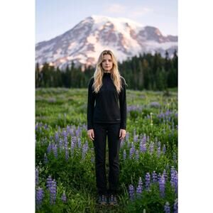 Vintage 2001 Patagonia Capilene Midweight Zip-Neck - Made in USA - Small